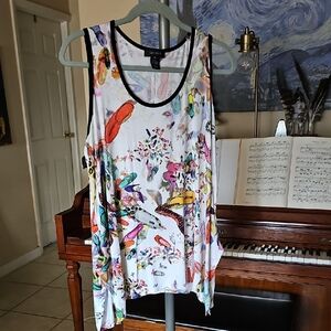 KarenKane Adorable Vintage Shoe Printed Tank